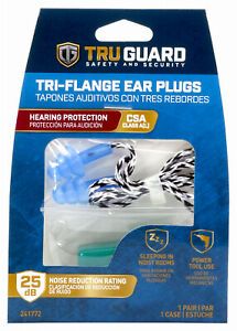 TRU00231 TG Tri Flange Ear Plugs - Quantity 1