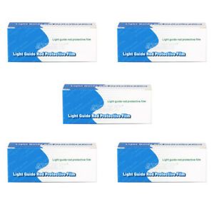 5 Packs Dental LED Curing Light Guide Stick Sleeve Plastic 200PCs/pack