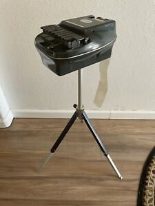 Vintage Green Stenograph Court Reporter Shorthand Machine With Tripod Stand Law