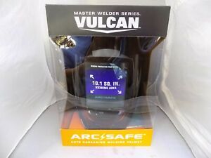 NEW VULCAN ArcSafe Auto Darkening Welding Helmet - BLACK - VA-WH101