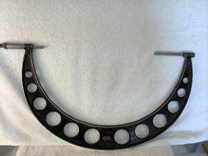 STARRETT NO. 224 OUTSIDE MICROMETER GRADS 12-16 Inch RANGE Vintage