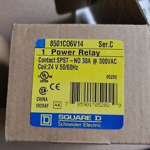Square D 8501c6v14 Ser C. 20 In One Lot New