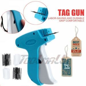 Clothing Tagging Tag Gun+ 2000 Tag Barbs 1 Needles Garment Price Label Clothes