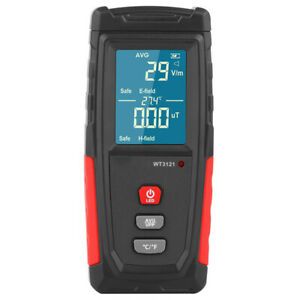 WT3121 Handheld EMF Meter Electromagnetic Field Radiation Dosimeter Tester #JD