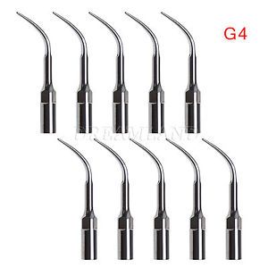 10X Dental Ultrasonic Scaler Scaling Tip G4 For EMS Scaler Handpiece IN USA TIPS
