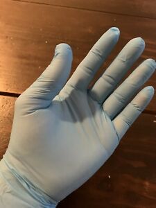 Cleanguard Nitrile Blue Examination Gloves. 300 Disposable Medium.New In Box