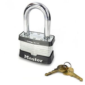 Master Lock 15KALH High Security 5 Pin Keyed Padlock Open Shackle