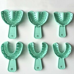 1-10Pairs Dental Implant Impression Trays Disposable Othodontic Holder L/M/S