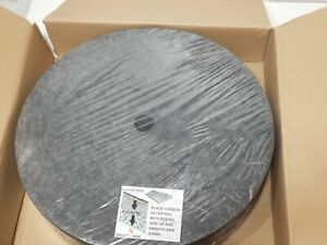 Case of 30 Filter Corp F44 21.875&#034; Diameter Carbon Pads Frying Oil