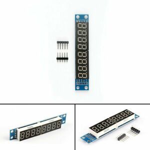 1Pcs MAX7219 8 Digit Red LED Digital Display Module Board For Or Raspberry Pi