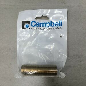 Campbell RCB 3 Insert Couple, 3/4&#034;, Red Brass