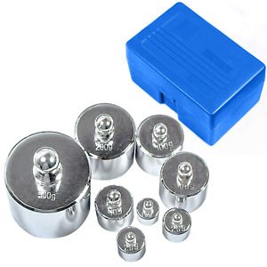 Scale Balance Calibration Weight Set outer layer The plastic packed Box Damage