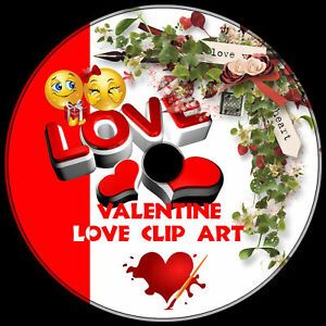 Valentine and Love .png &amp; vector 700+ best clip art ROYALTY-FREE DVD