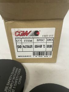 50Pk camel Grinding Wheels Fast Cut 4”x1/16”x3/8”