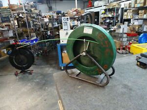 Greenlee 542-200 3/16&#034; x 200 Feet Fiberglass Fish Tape w/ Case &amp; Stand