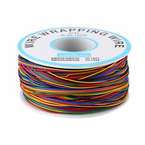 Tinned Copper Stable Wrapping Wire Multicolor Electric Cable For Laptop