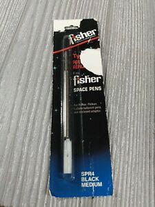 SPR4 Fisher Space Pen Pressurized Pen Refill, Medium Tip, Black Ink, Pack of 2