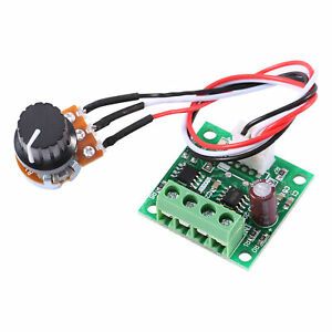 Motor Speed Controller Low Voltage DC 1.8V To 15V 2A Mini PWM Motor Speed
