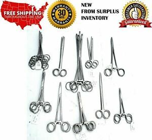 LOT OF 32 SURGICAL INSTRUMENTS NEEDLE HOLDER STRAIGHT VARIOUS SIZES