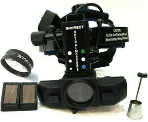 Indirect Opjhthalmoscope And 20 D Lens &amp; Accessories With Carry Case Free Ship