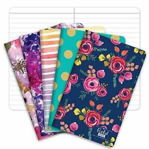Field Notebook/Pocket Journal - 3.5&#034;x5.5&#034; - Assorted Patterns - Lined Memo Bo...