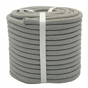 YUZENET Braided Polyester Rigging Rope 3/8 in X 100 ft Strong Pulling Rope fo...