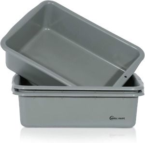 Simpli-Magic 79244 Bus Tubs, Commercial Tote Box 3 Pack, Misc
