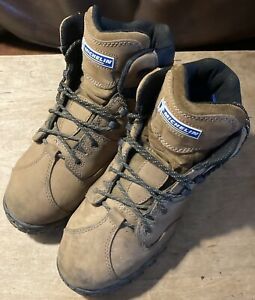 Michelin Men&#039;s Steel Toe Internal Met Guard Work Boots 9M Brown Leather XPX763