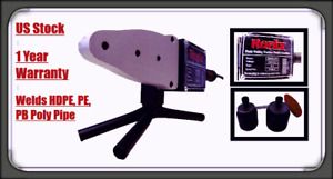 Ronix HDPE PE Pipe Fusion Butt Welder Socket Heater Machine 20 to 25mm 220V