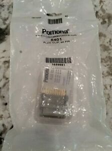 POMONA PLCC TEST CLIP, 68PIN,  Quad Clip, 5401, Gold Pin