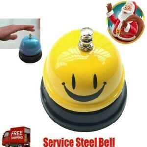 Restaurant Hotel Kitchen Service Steel Bell Ring Reception Desk Call Ringer US