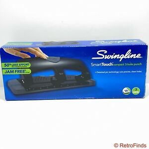 Swingline A7074133 SmartTouch Low Force 20 Sheet Punch Capacity 3- Hole Punch