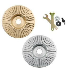 Wood Angle Grinder Discs Wheel Buffing Carving Flat For Non-metal Gold