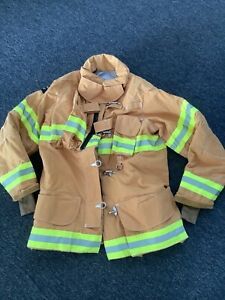 NOS Fire Firefighter 48x35 Lion Apparel ISODRI Turnout Coat Jacket 2012 size L