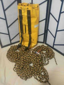 Fallright 13mm Static Rope x 3 with Rope Bag