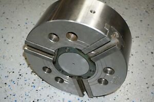 New Kitagawa lathe chuck B 210, 10&#034; 3 jaw power chuck, A2-8 Spindle adaptor