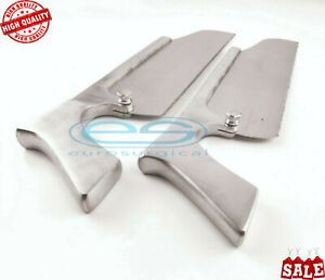 2 Satterlee Bone Saw 12&#039;&#039; Light Metal Handle High Quality Stainless Steel Blade