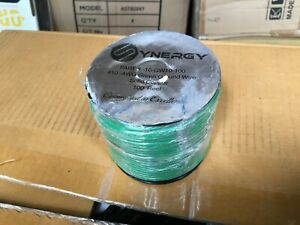 Solid copper #10 ground wire, Green Jacket, 100 ft roll new in wrapper