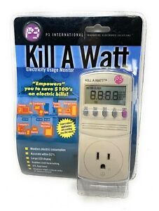 Kill A Watt Electricity Usage Monitor P3 International New Sealed