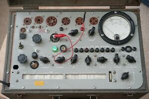 TV 10 Military Tube Tester - restored/calibrated Hickok design