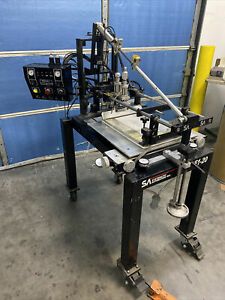 Systematic Automation F1-20 Screen Printer With Vacuum Table.
