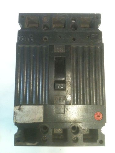 GE General Elecrtic TED134070 70A 70 Amp 3P 3 Pole Circuit Breaker