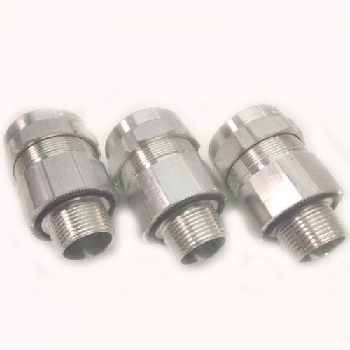 NEW Lot of 3 T&amp;B ST100-469 1&#034; Star Teck Cable Fitting w/ Sealing Ring Jacketed