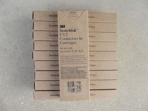 Telephone-Repair-Installation-SCOTCHLOK UY2 Connectors in Cartridges-10 Boxes