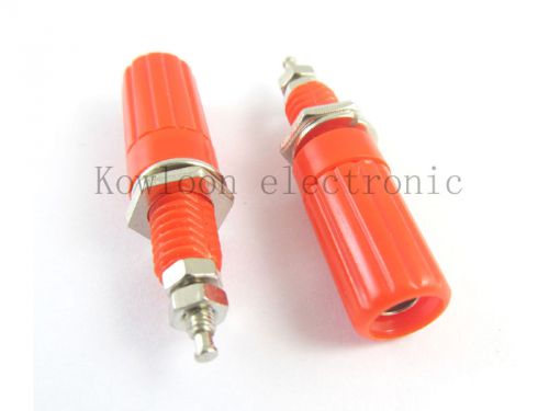 1pcs Binding Post Speaker Cable Amplifier 4mm RedBanana Plug Jack Connector