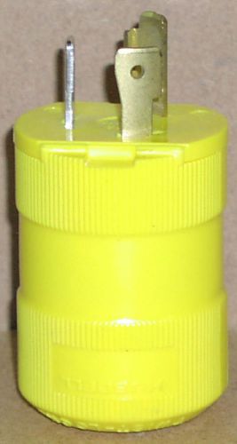 Hubbell 20A 125V Twist Lock Plug same as NEMA L-5-20P 3 pole 3 wire