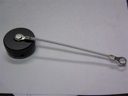 2 glenair ms3181-14ra bayonet receptacle cover wire rope attachment for sale