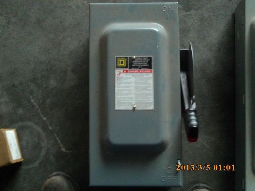 Square D Heavy Duty Safety Switch H362N