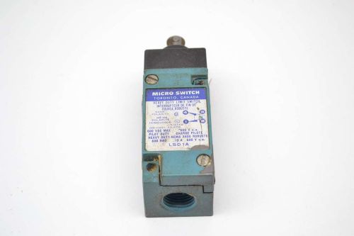 Micro switch lsd1a heavy duty roller limit 600v-ac 10a amp switch b446259 for sale