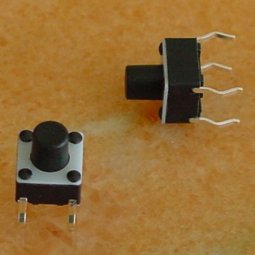 ++ 20 x tactile tact switch 6x6mm height 7mm spst-no e for sale